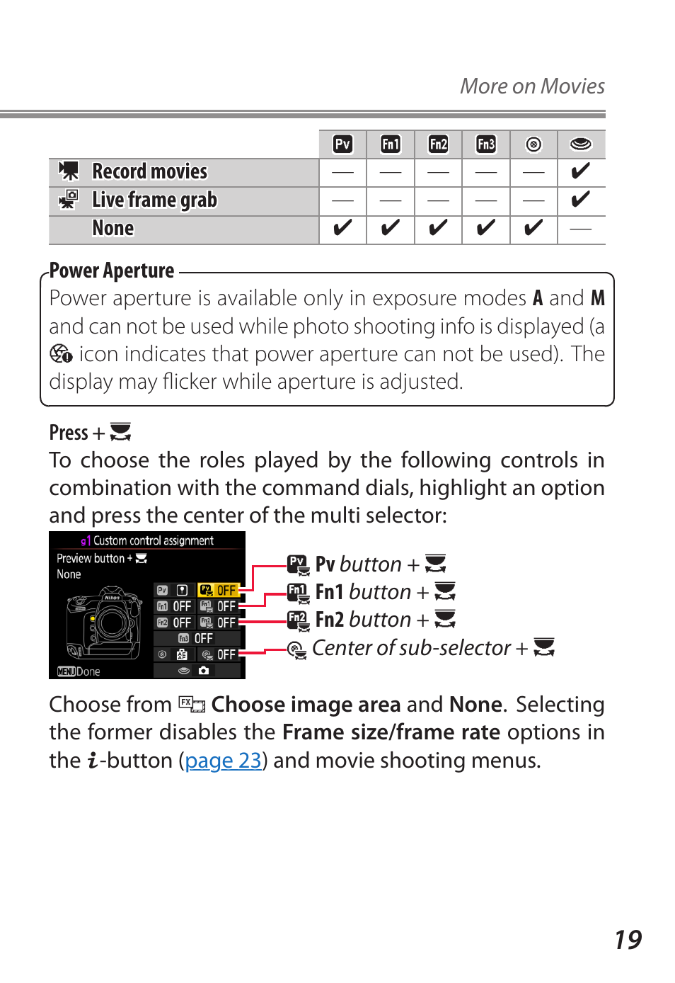 Nikon D5 User Manual | Page 19 / 44