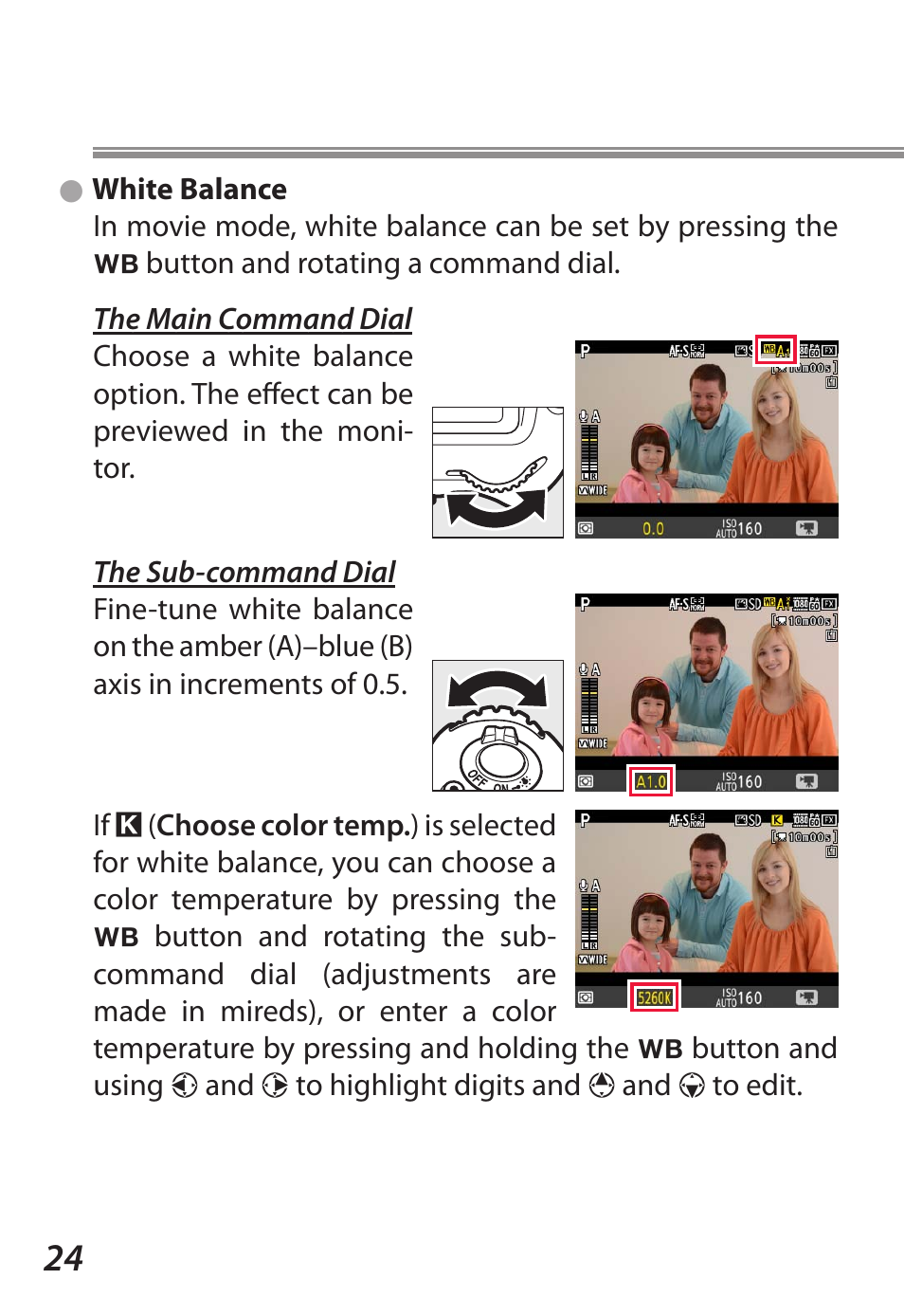 White balance | Nikon D5 User Manual | Page 24 / 44