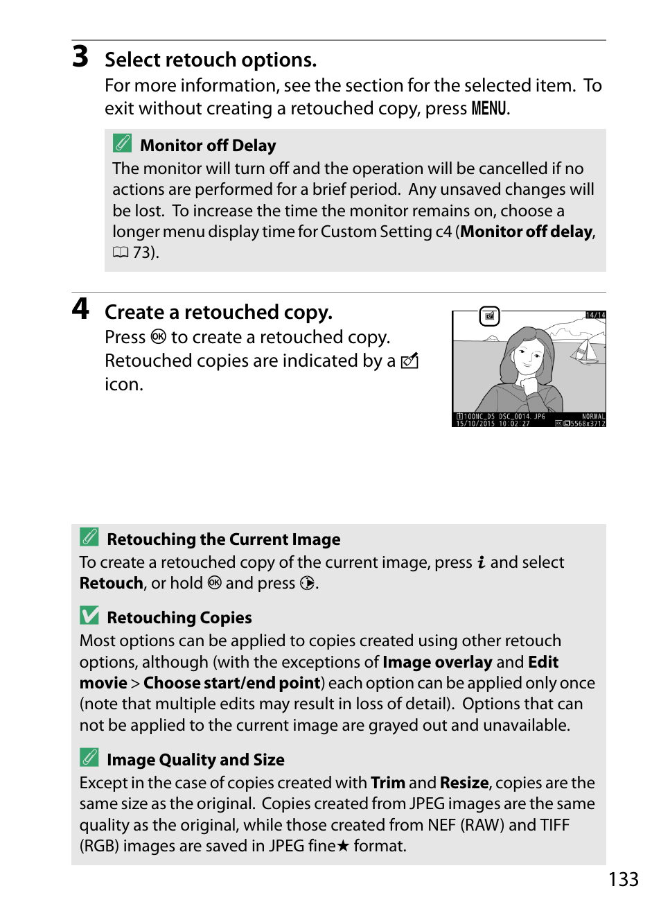 Nikon D5 User Manual | Page 133 / 152