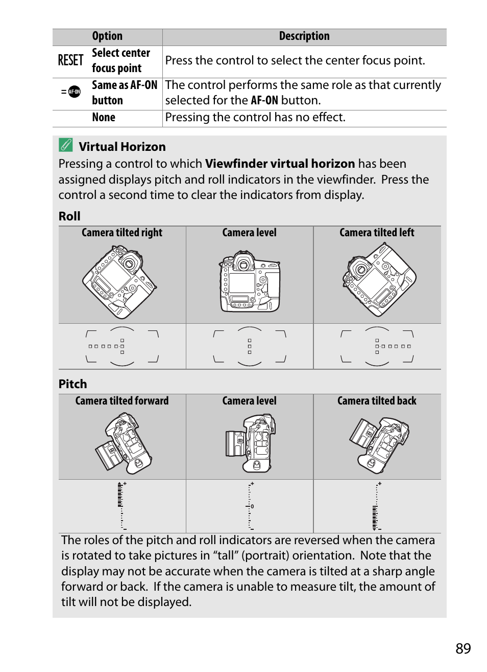 89 j | Nikon D5 User Manual | Page 89 / 152