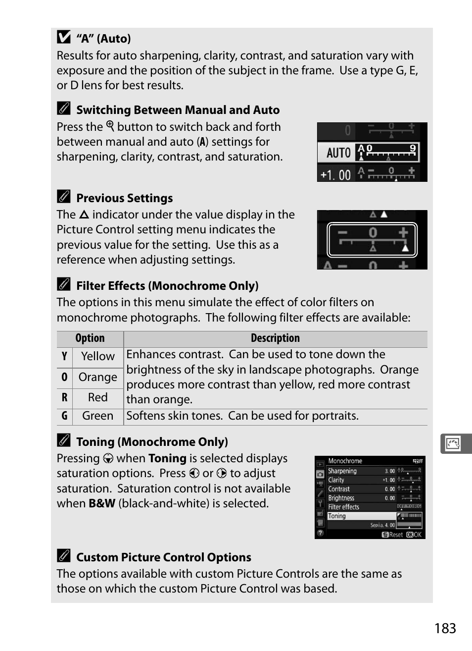 Nikon D5 User Manual | Page 205 / 424