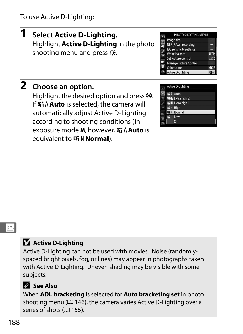 Nikon D5 User Manual | Page 210 / 424