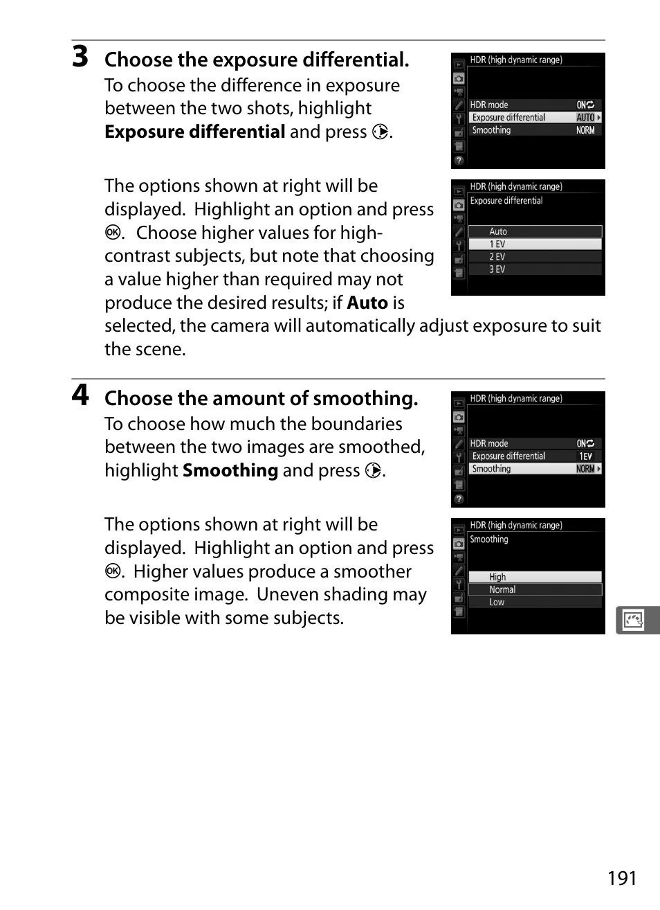 Nikon D5 User Manual | Page 213 / 424