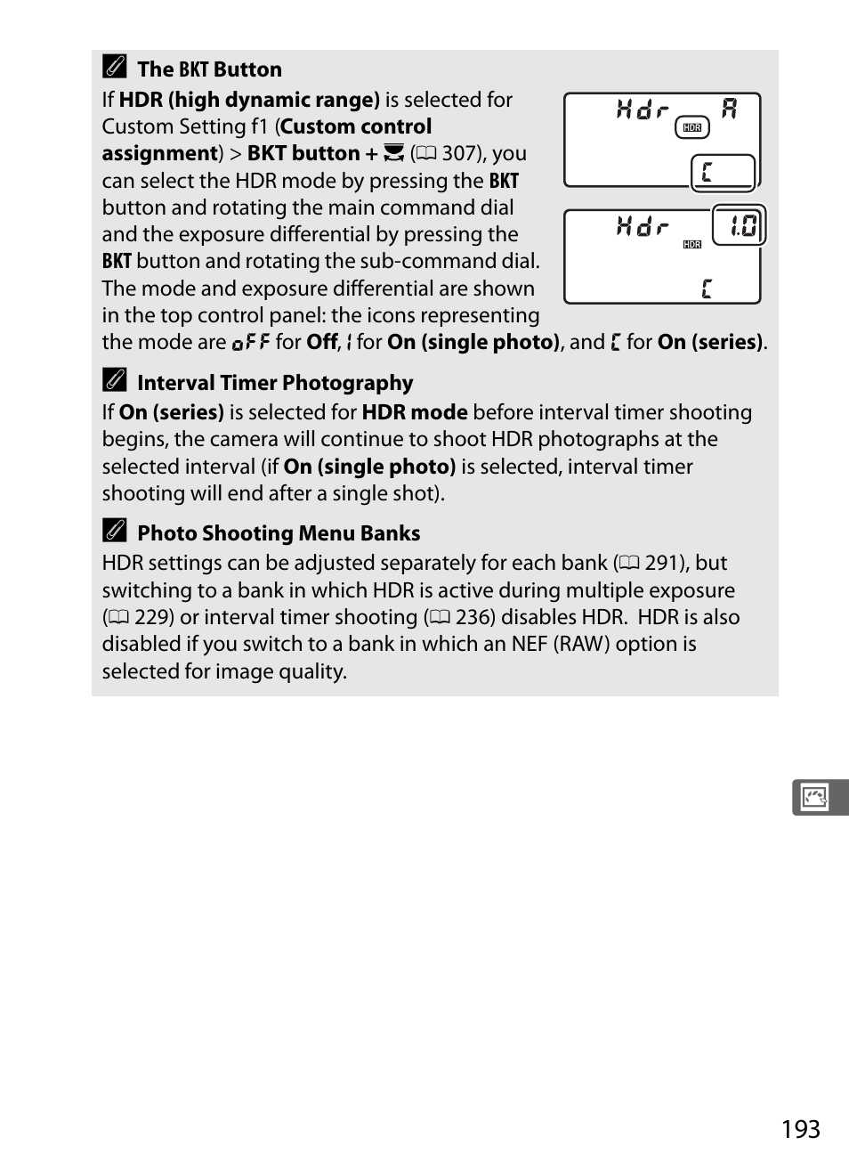 Nikon D5 User Manual | Page 215 / 424