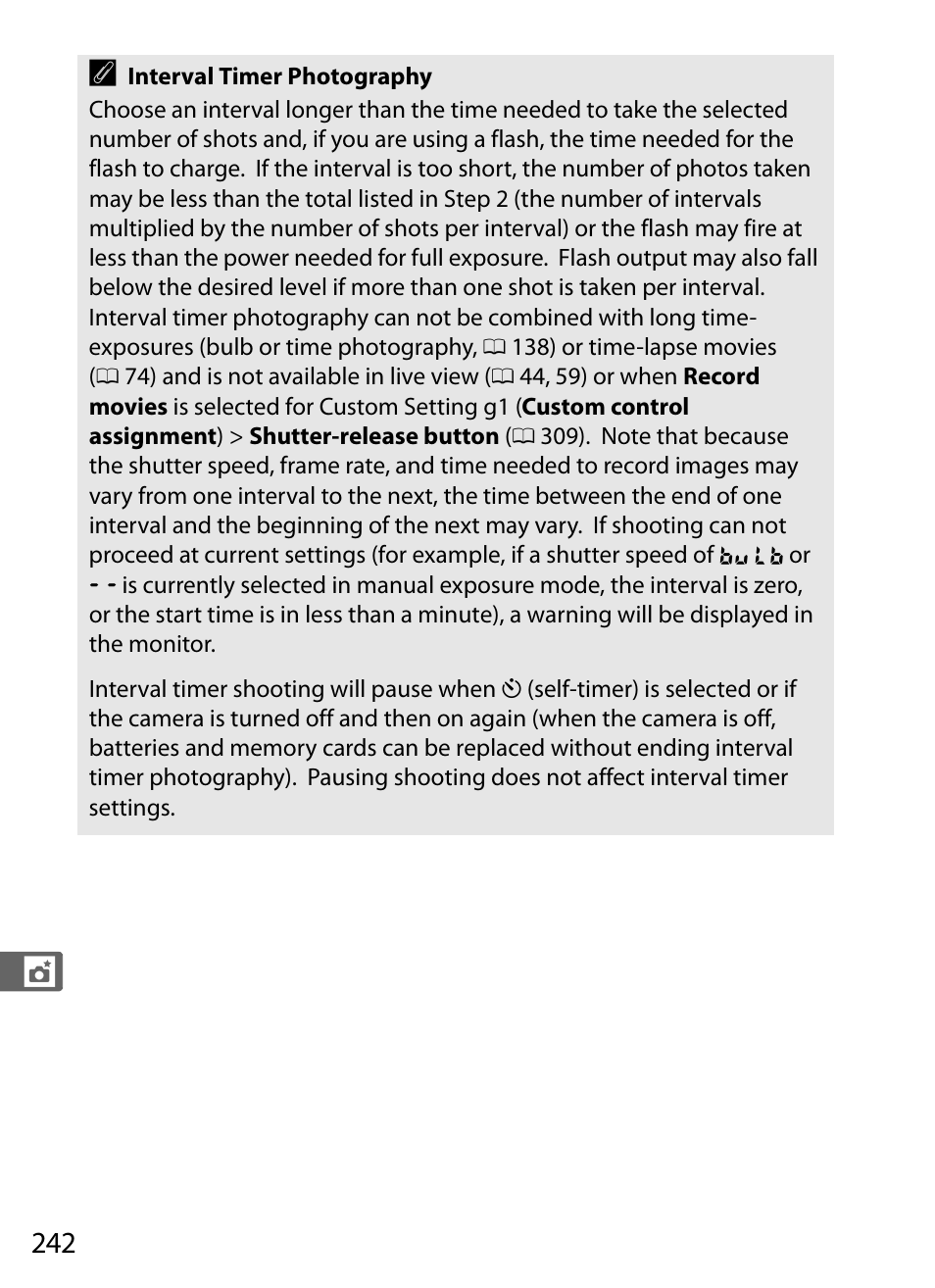Nikon D5 User Manual | Page 264 / 424