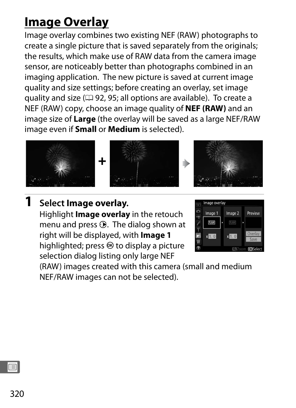 Image overlay | Nikon D5 User Manual | Page 342 / 424