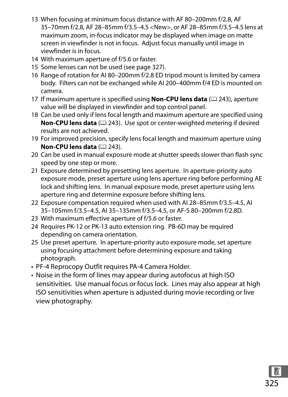 Nikon D5 User Manual | Page 347 / 424