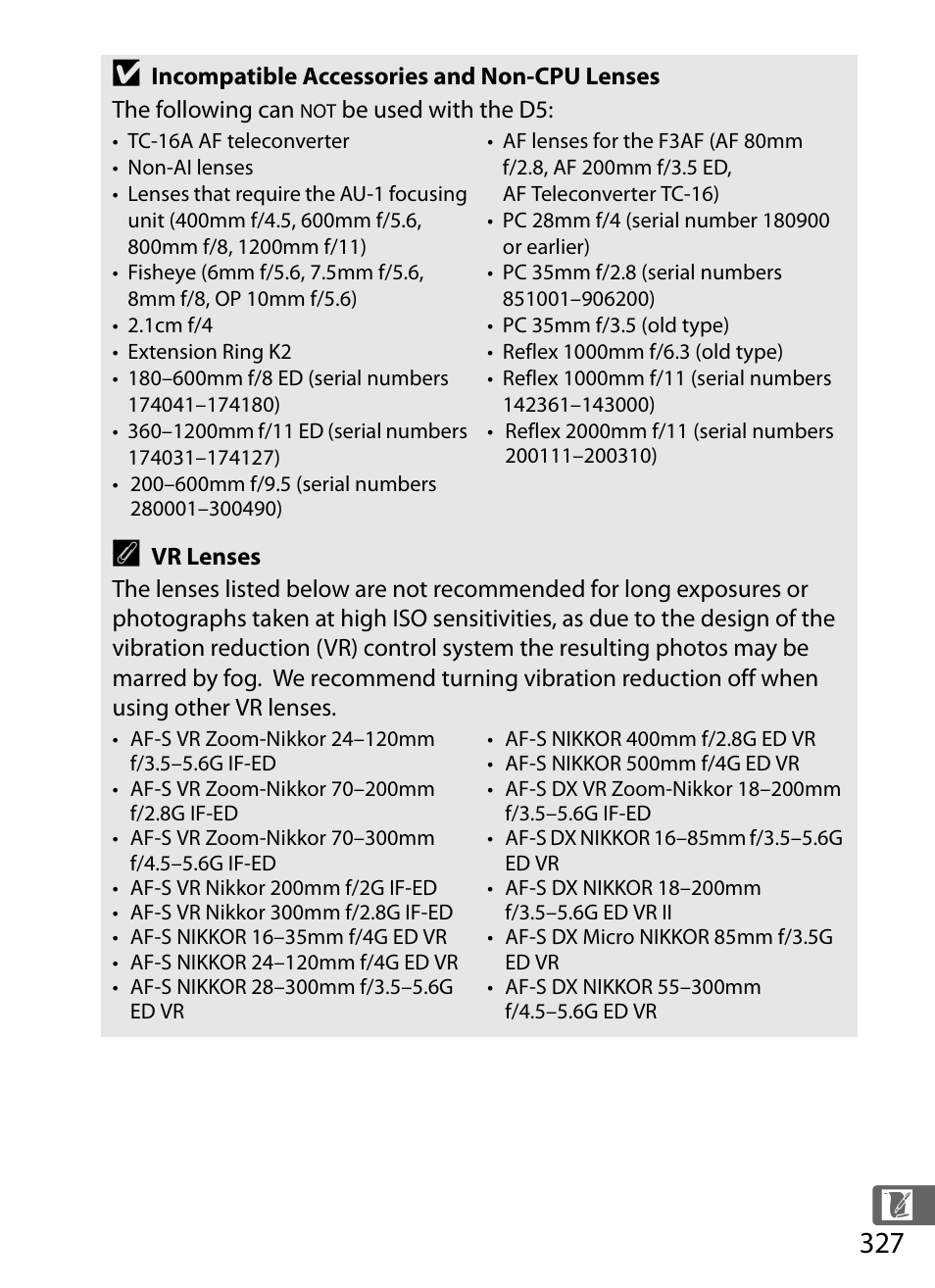 Nikon D5 User Manual | Page 349 / 424