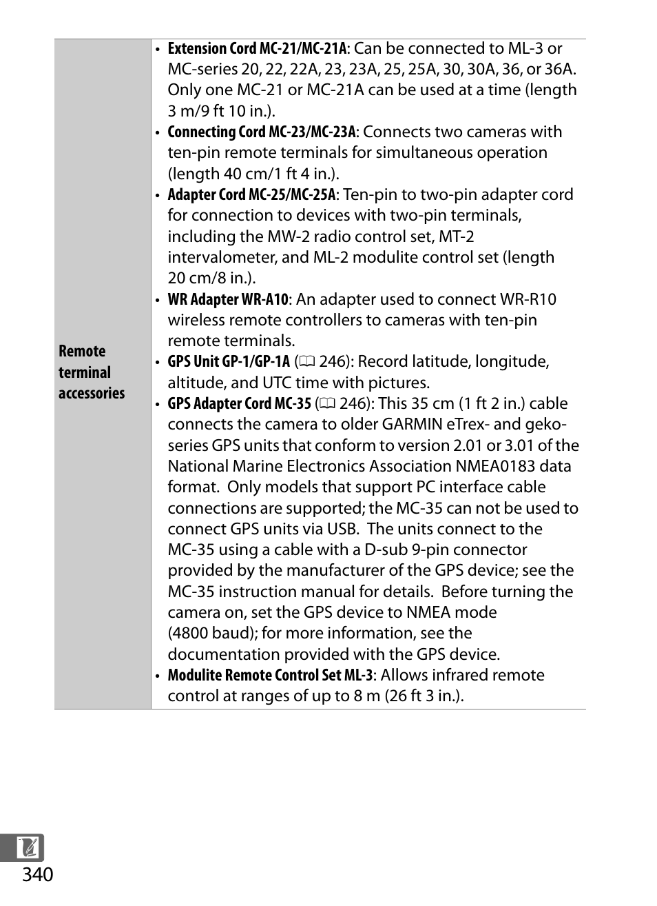 Nikon D5 User Manual | Page 362 / 424