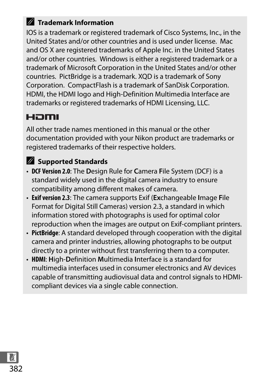 Nikon D5 User Manual | Page 404 / 424