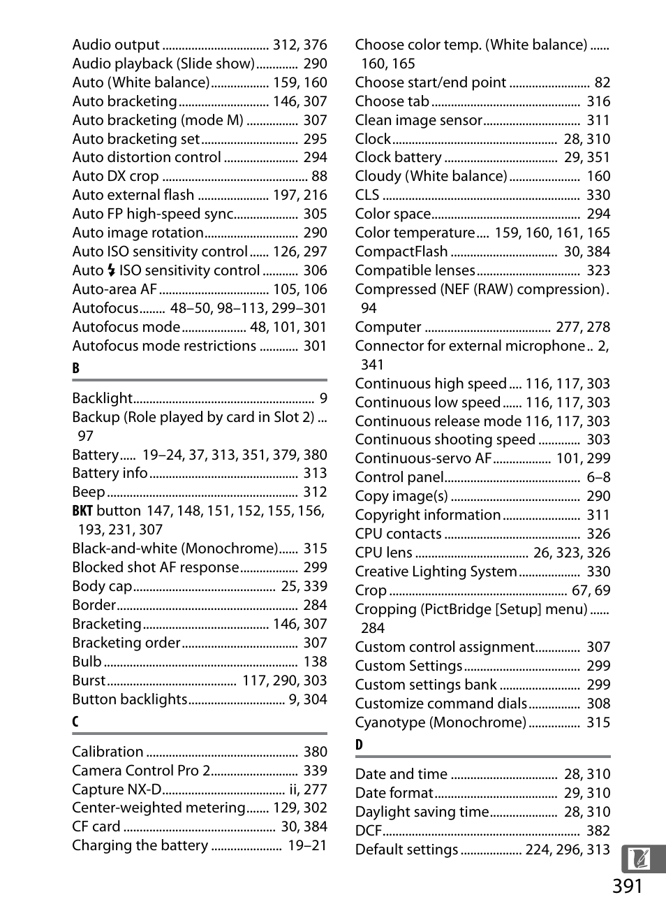 Nikon D5 User Manual | Page 413 / 424