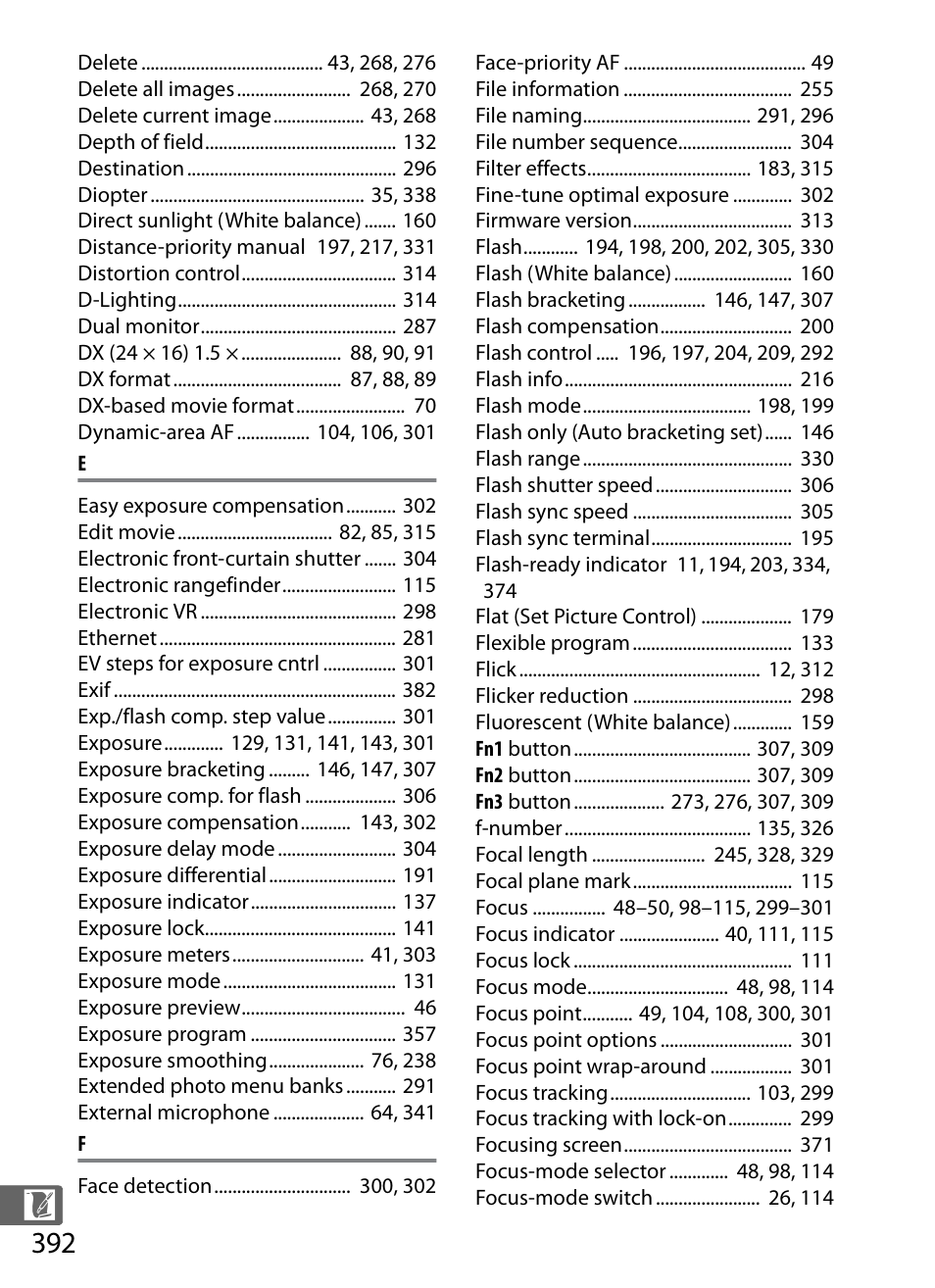 Nikon D5 User Manual | Page 414 / 424