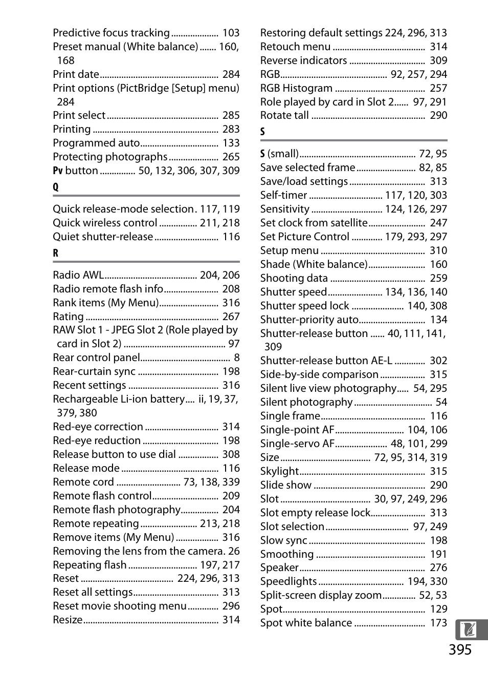 Nikon D5 User Manual | Page 417 / 424