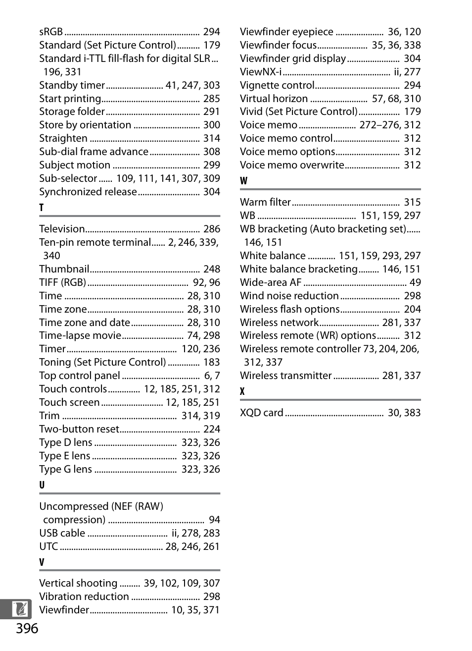 Nikon D5 User Manual | Page 418 / 424