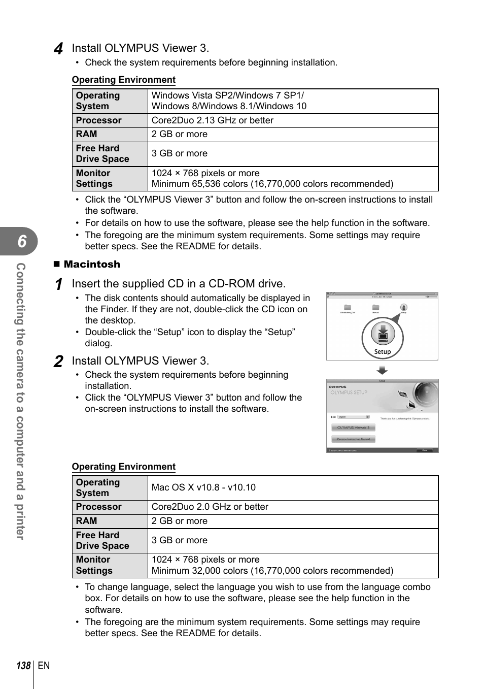 Olympus PEN-F Pancake Zoom 14-42mm Kit User Manual | Page 138 / 184