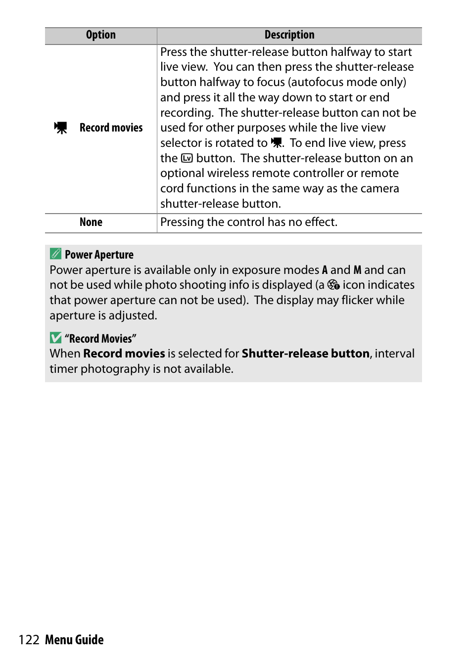 Nikon D500 User Manual | Page 122 / 207