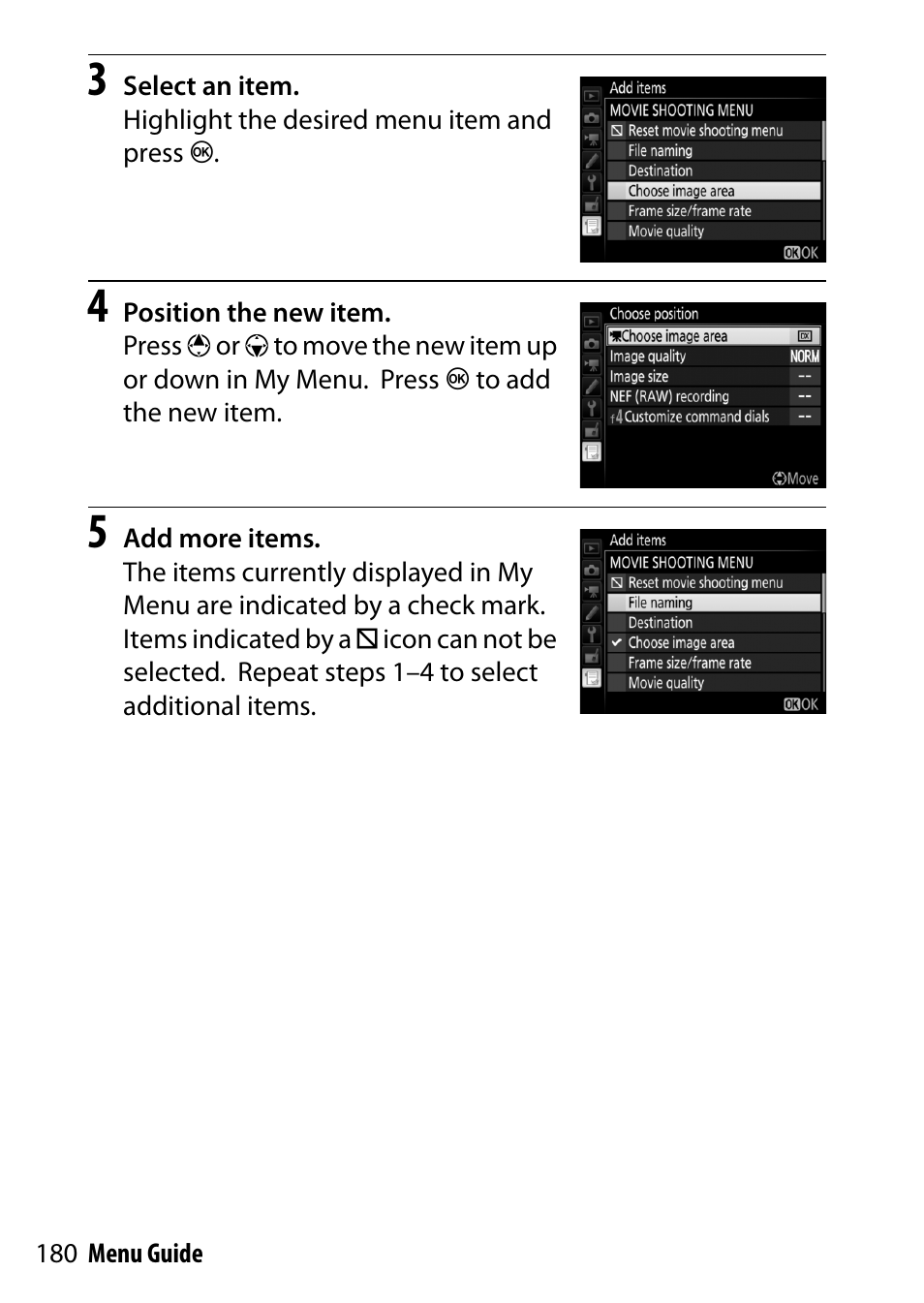 Nikon D500 User Manual | Page 180 / 207