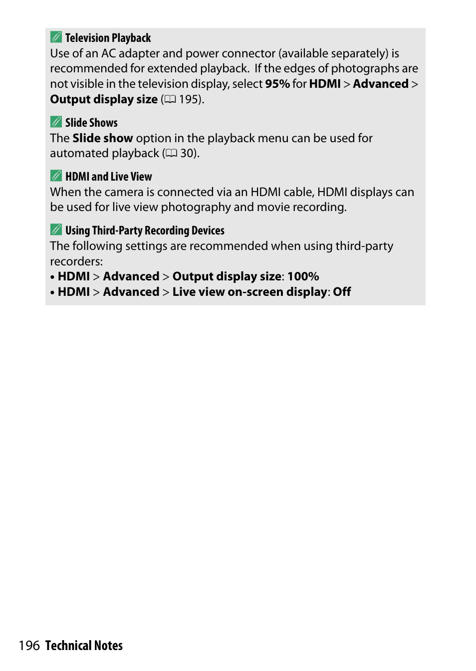 Nikon D500 User Manual | Page 196 / 207