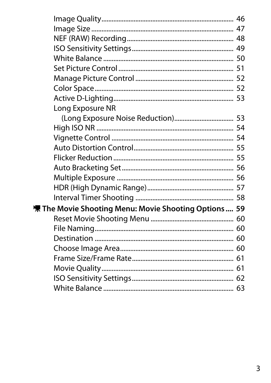 Nikon D500 User Manual | Page 3 / 207