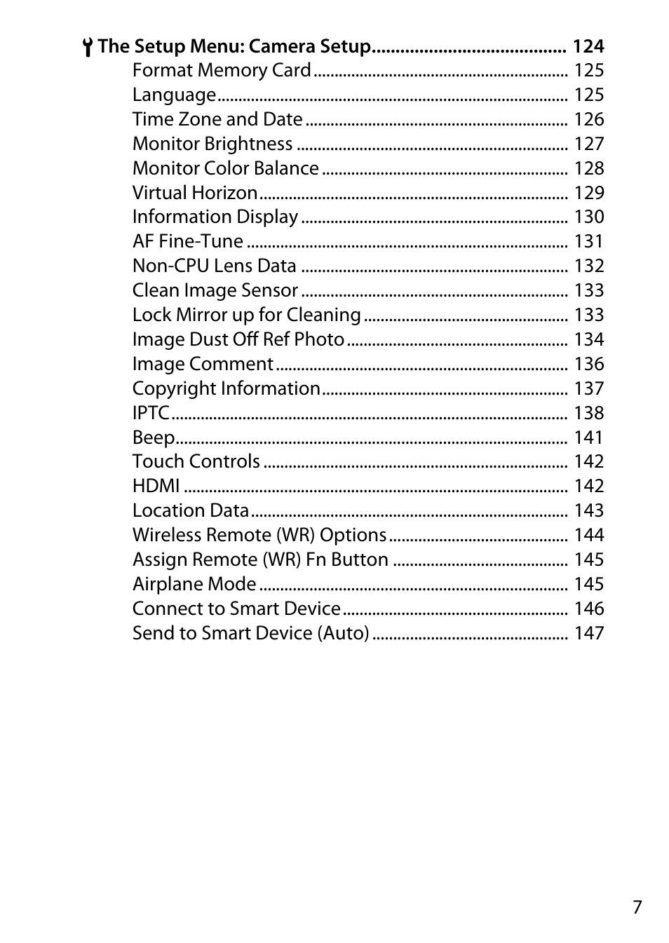 Nikon D500 User Manual | Page 7 / 207