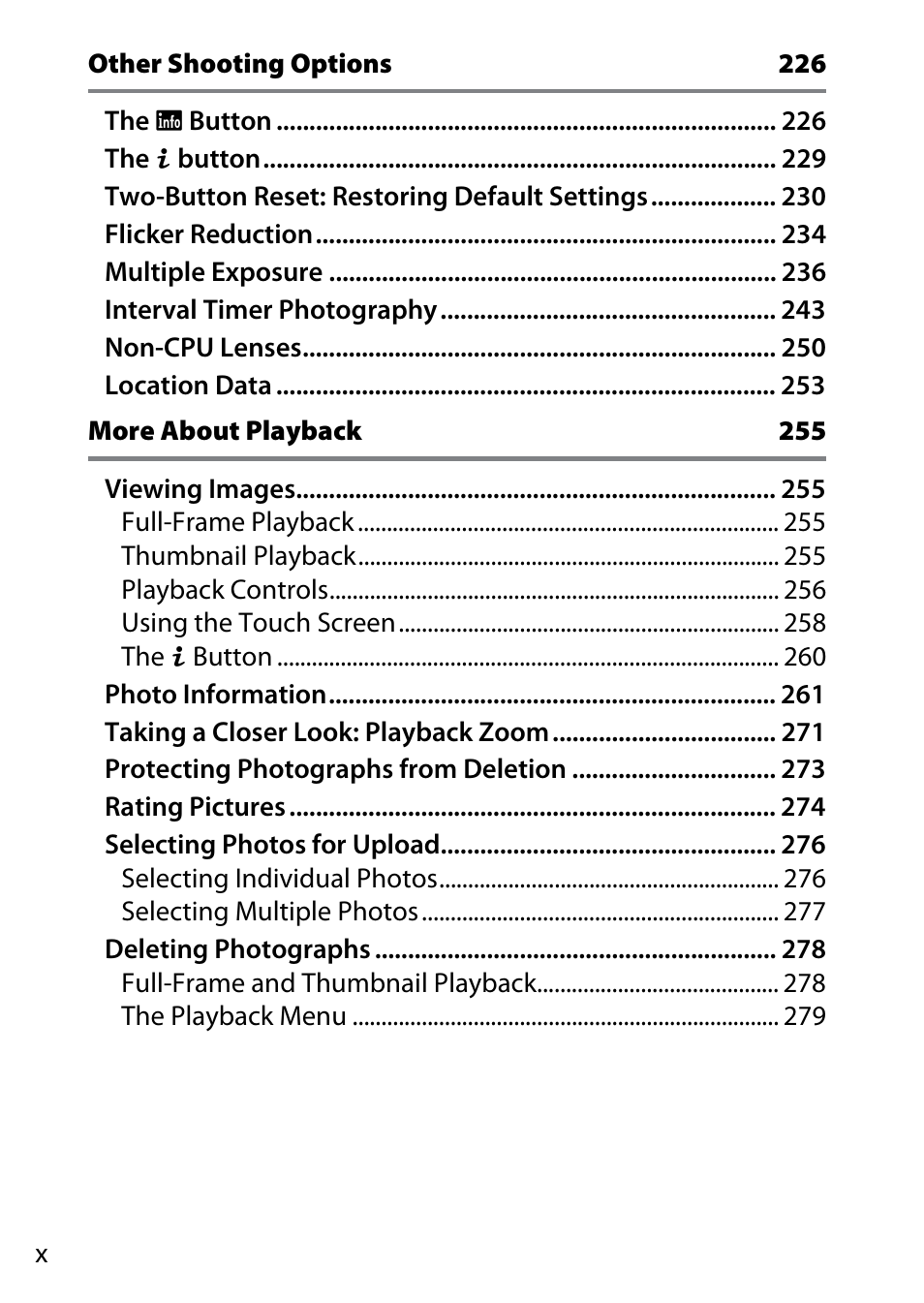 Nikon D500 User Manual | Page 12 / 432