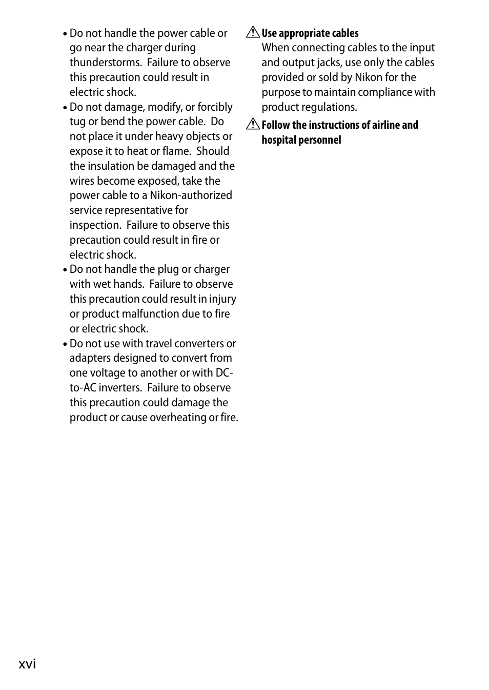 Nikon D500 User Manual | Page 18 / 432