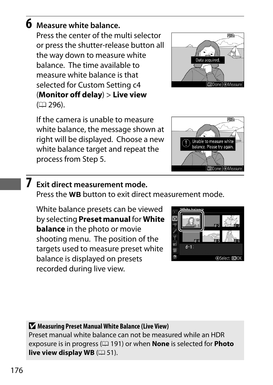 Nikon D500 User Manual | Page 202 / 432