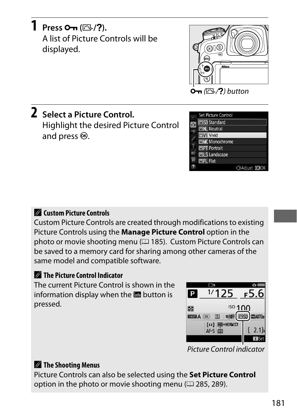 Nikon D500 User Manual | Page 207 / 432