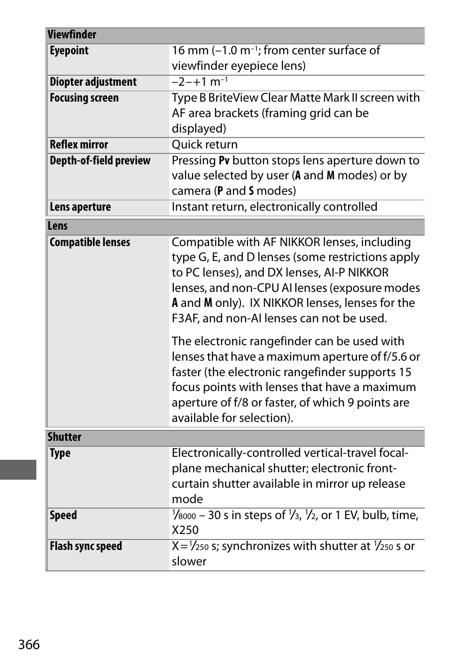 Nikon D500 User Manual | Page 392 / 432