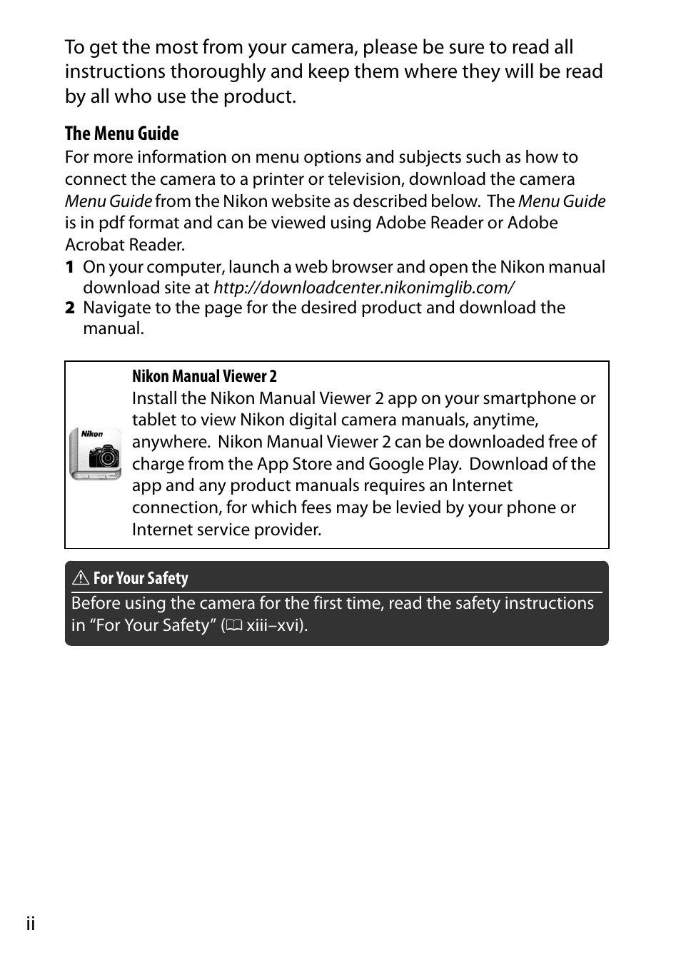 Nikon D500 User Manual | Page 4 / 432