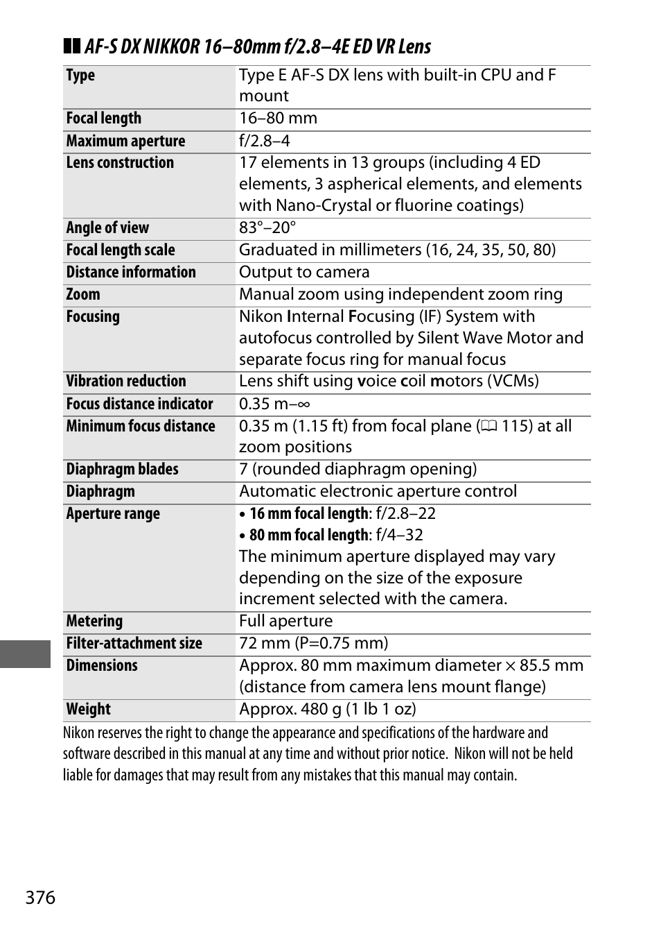 Nikon D500 User Manual | Page 402 / 432