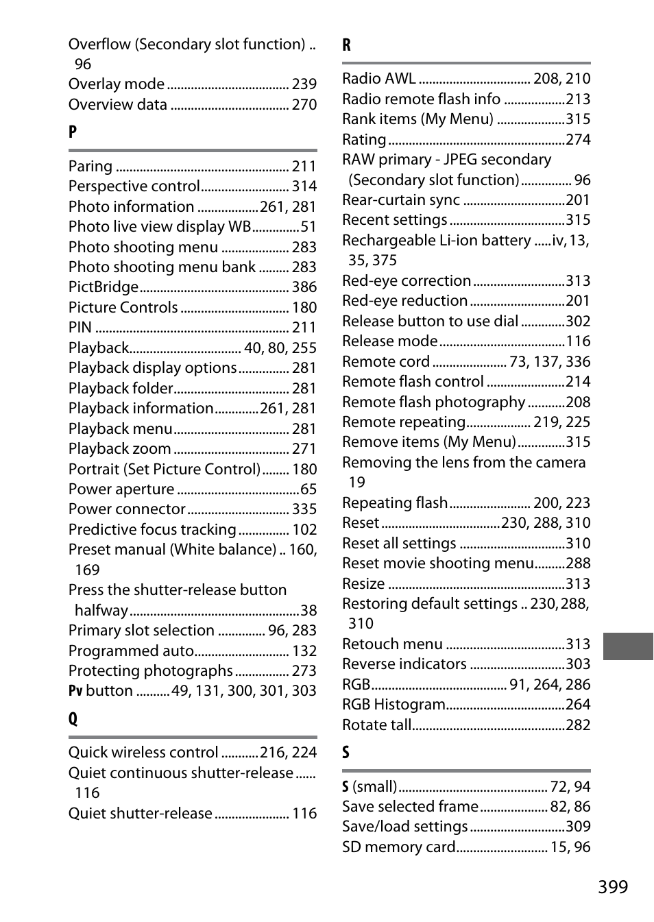 Nikon D500 User Manual | Page 425 / 432