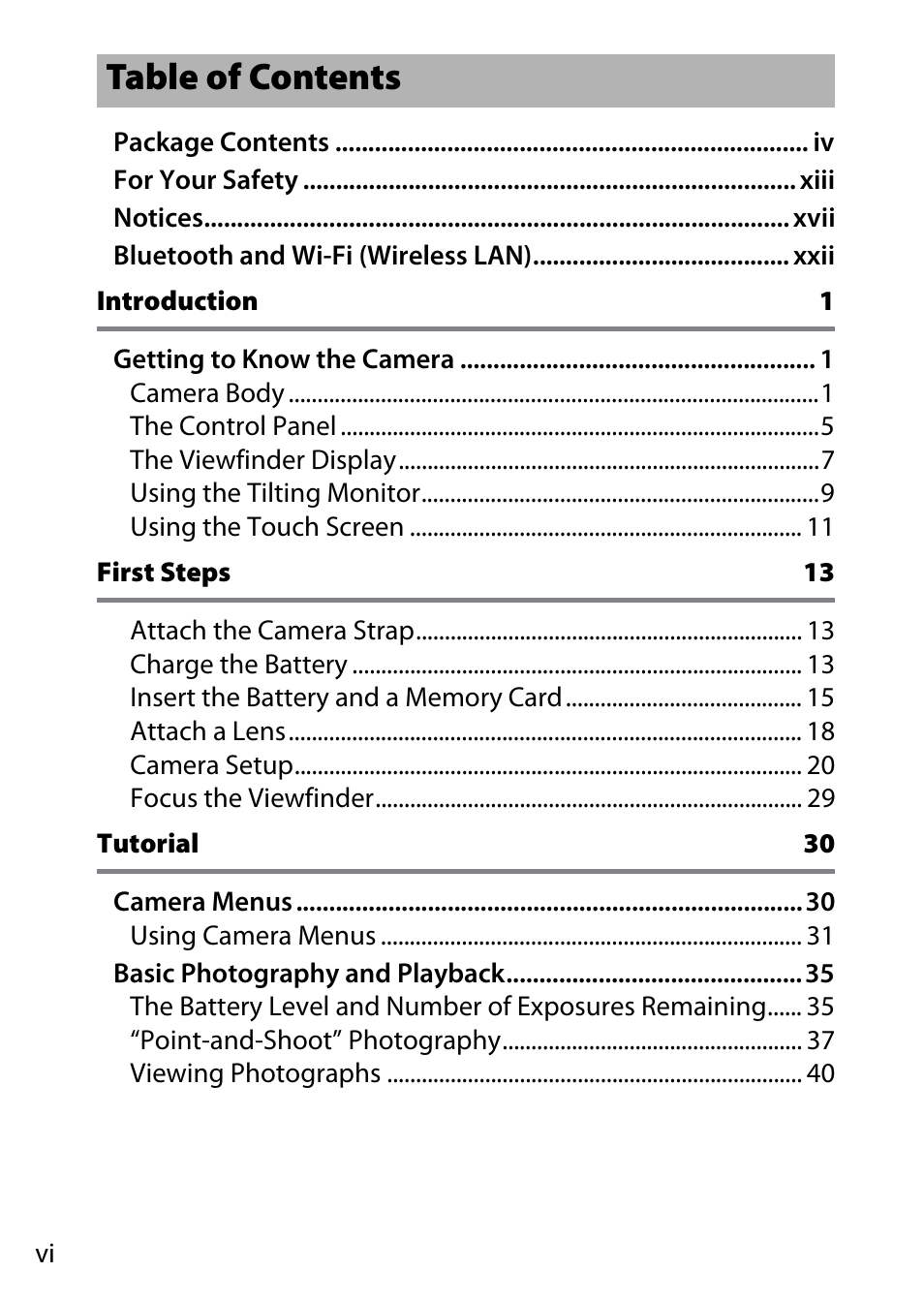 Nikon D500 User Manual | Page 8 / 432