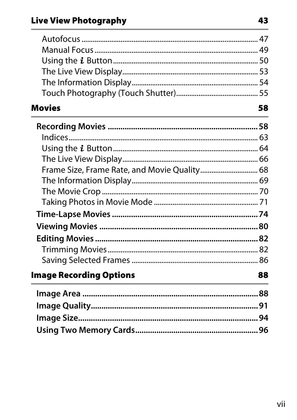 Nikon D500 User Manual | Page 9 / 432