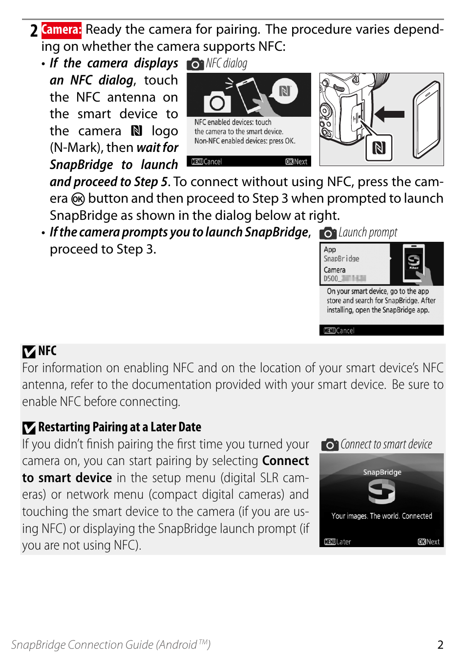 Nikon D500 User Manual | Page 2 / 7