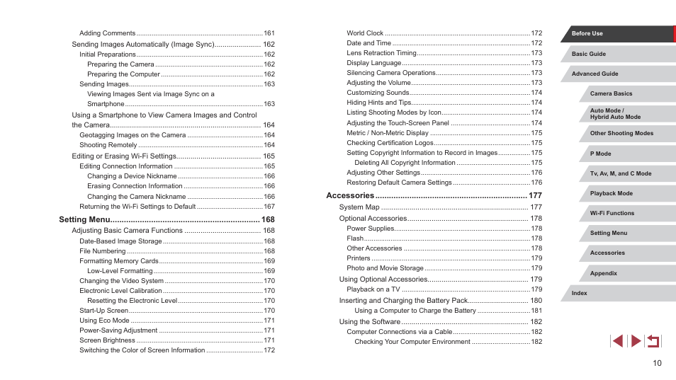 Canon PowerShot G7 X Mark II User Manual | Page 10 / 225