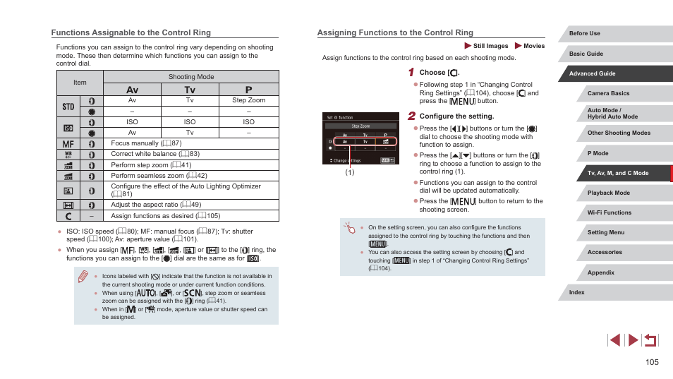 Canon PowerShot G7 X Mark II User Manual | Page 105 / 225