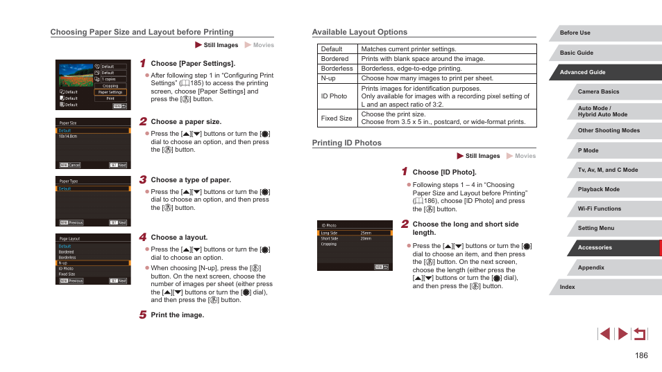Canon PowerShot G7 X Mark II User Manual | Page 186 / 225