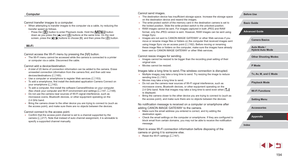 Canon PowerShot G7 X Mark II User Manual | Page 194 / 225