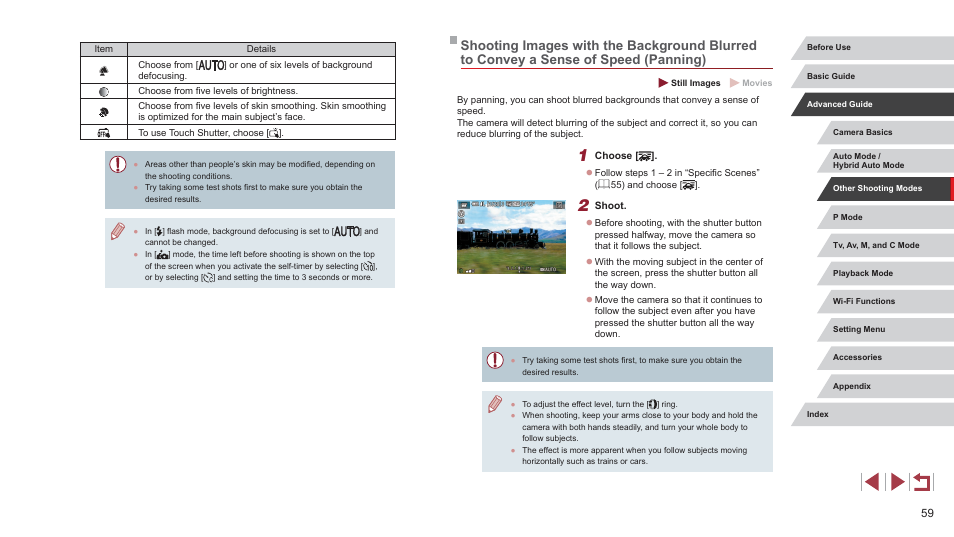 Canon PowerShot G7 X Mark II User Manual | Page 59 / 225