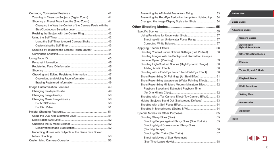 Canon PowerShot G7 X Mark II User Manual | Page 6 / 225