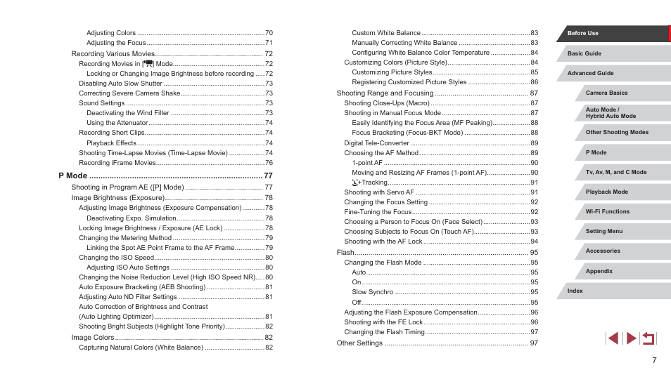 Canon PowerShot G7 X Mark II User Manual | Page 7 / 225