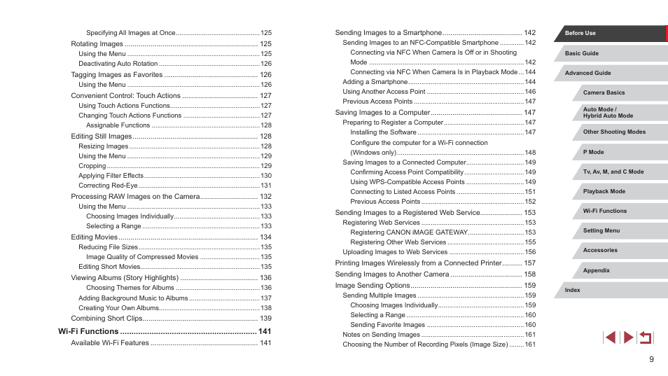 Canon PowerShot G7 X Mark II User Manual | Page 9 / 225