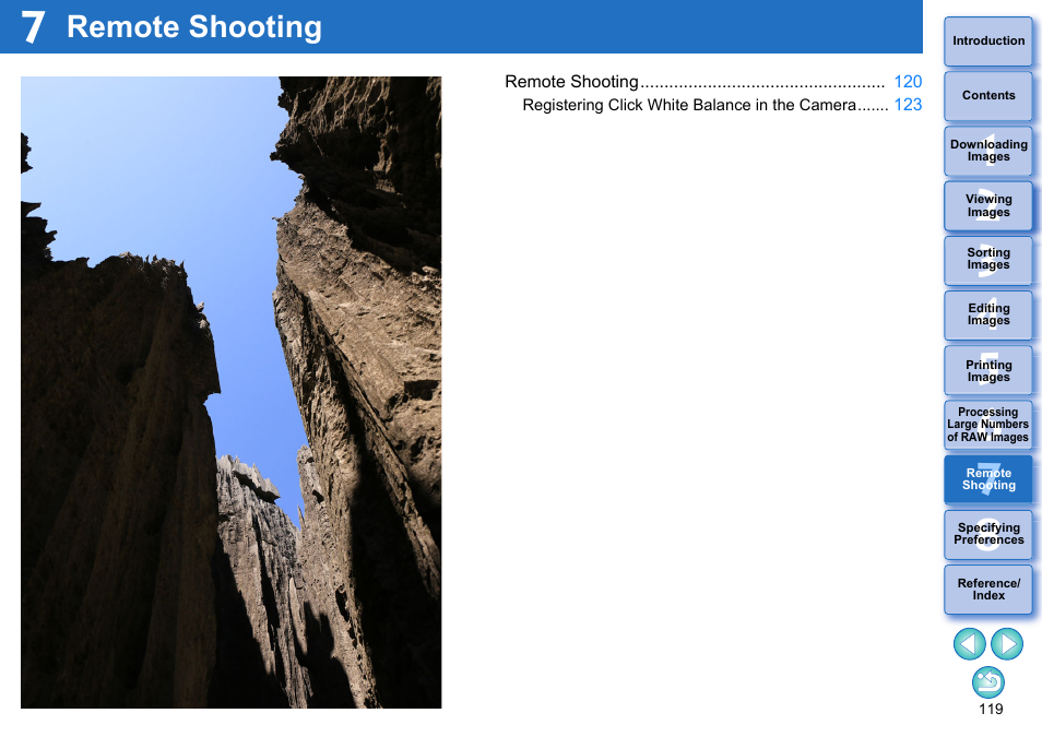 Remote shooting, Remote, Shooting | Canon PowerShot G7 X Mark II User Manual | Page 119 / 141