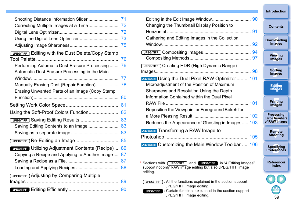 Canon PowerShot G7 X Mark II User Manual | Page 39 / 141