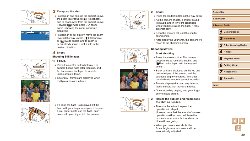 Canon PowerShot SX410 IS User Manual | Page 29 / 118