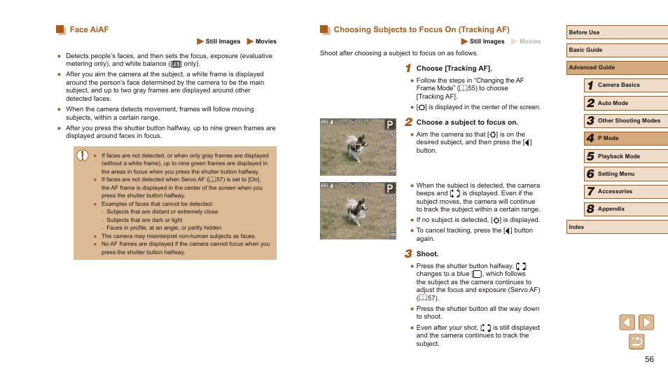 Canon PowerShot SX410 IS User Manual | Page 56 / 118