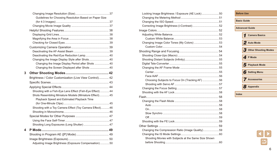 Canon PowerShot SX410 IS User Manual | Page 6 / 118