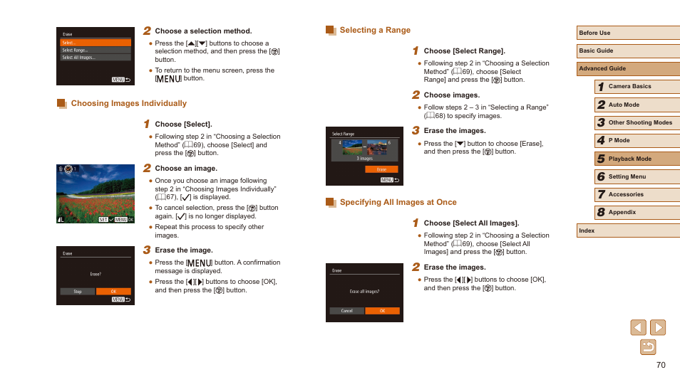 Canon PowerShot SX410 IS User Manual | Page 70 / 118
