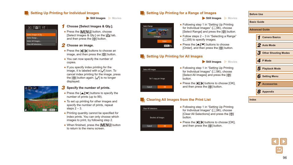 Canon PowerShot SX410 IS User Manual | Page 96 / 118